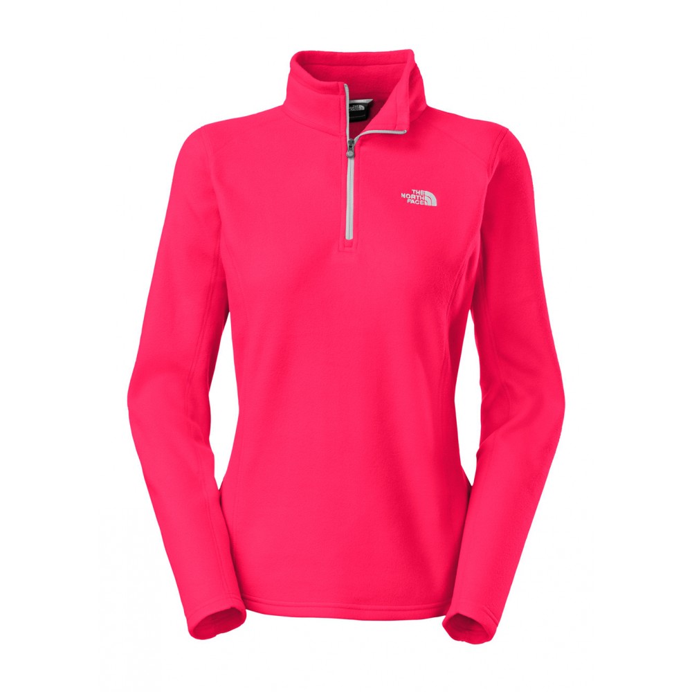 20152016tnfwomensglacierquarterziprosered