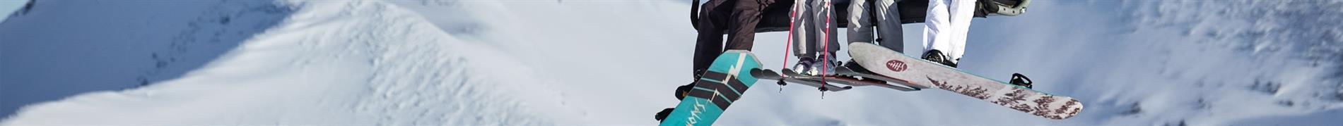 Women's skis, snowboards, and accessories for everything snow. 