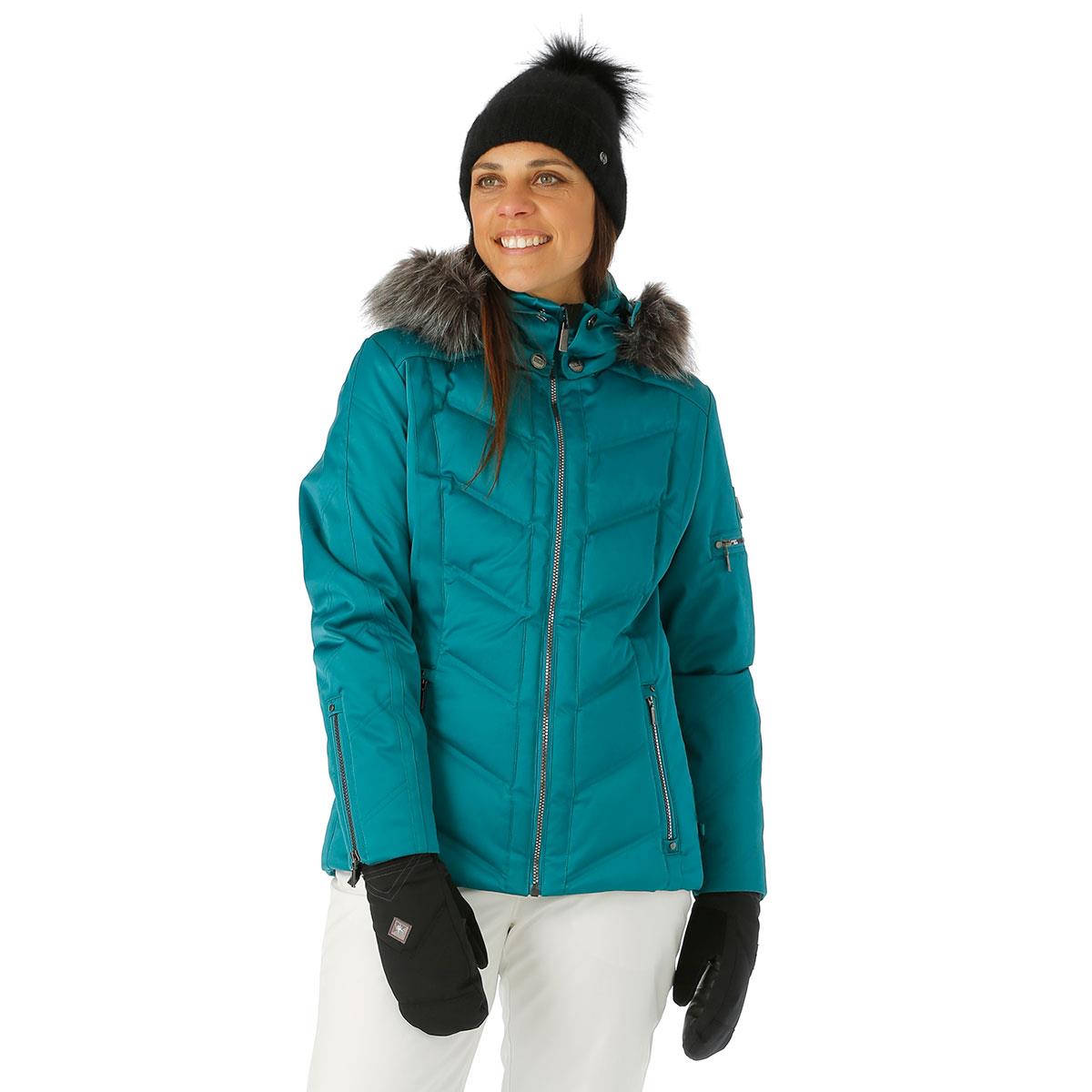 Nils Cervinia Insulated Ski Jacket with Faux Fur (Women's)