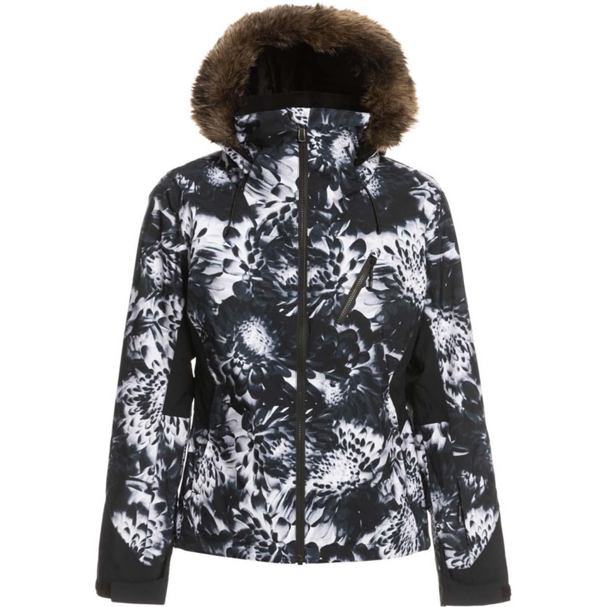 Roxy black hot sale ski jacket