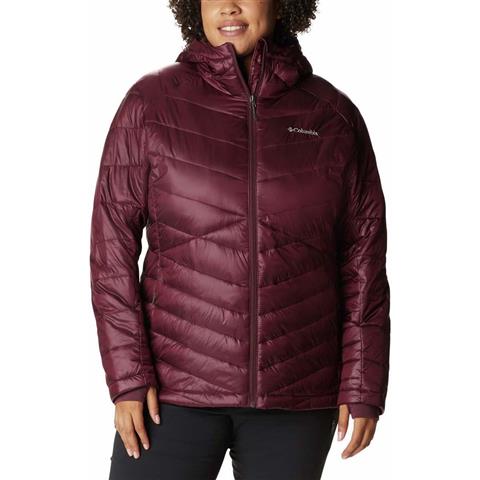 Columbia Women's Copper Crest Hooded Jacket - 2X - Burgundy - New Without  Tags | eBay