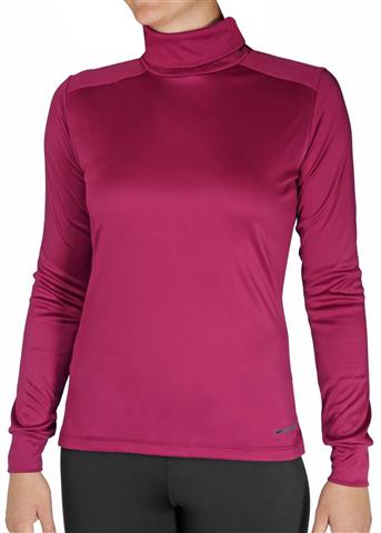 Women's Peach Solid T-Neck