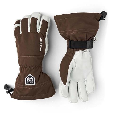 Army Leather Heli Ski Glove