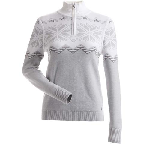 Women's Snowflake 1/4 Zip Sweater