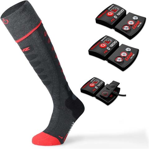 Heated Sock 5.1 Toe Cap + Lithium Pack RCB 1200 (Sock plus Battery Pack Bundle)