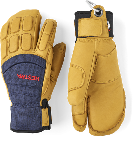 Vertical Cut CZone 3 Finger Glove