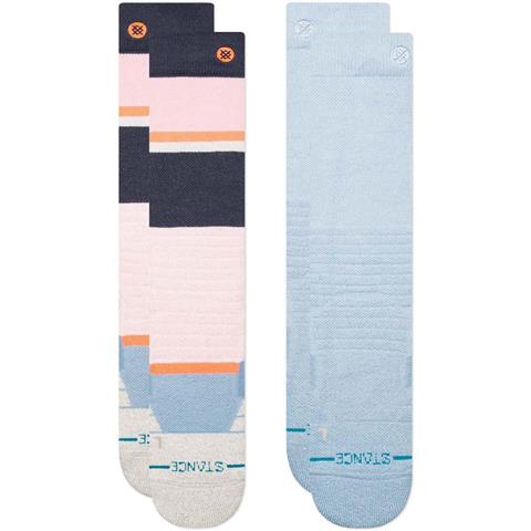 Powdered Mid Poly Snow Sock 2 Pack