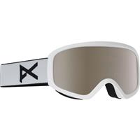 Women's Insight Goggle - White Frame with Silver Amber Lens