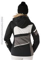 Women's Charlotte Jacket (Black) - Obermeyer Womens Charlotte Jacket (Black) Back