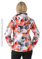 Women's Freedom Print Jacket (TNF White) - The North Face Womens Freedom Print Jacket (TNF White) Back