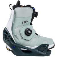 Women's 2023 Step On Re:Flex Snowboard Bindings - Deep Emerald / White