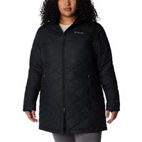 Women's hooded down jacket Columbia Heavenly (Black) - Alpinstore
