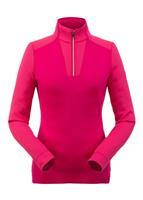 Women's Drive Zip T-Neck - Berry - Spyder Womens Drive Zip T-Neck - WinterWomen.com                                                                                                      