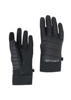 Women's Glissade Hybrid Glove - Black - Spyder Womens Glissade Hybrid Glove - WinterWomen.com                                                                                                 