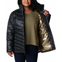 Women's Joy Peak Hooded Jacket- Plus Size - Black