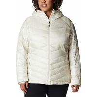 Women's Joy Peak Hooded Jacket- Plus Size - Chalk