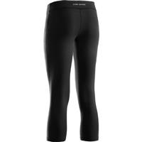 Women's Armour Stretch Capri (Black/Silver) - Under Armour Womens Armour Stretch Capri (Black/Silver) Back