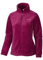 Women's Benton Springs Full-Zip (Dark Raspberry) - Columbia Womens Benton Springs Full-Zip (Dark Raspberry) Studio