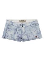 W15 Women's Shearwater Boardshort - Indigo Stone Print - Burton Womens Shearwater Boardshort Indigo Stone Print                                                                                                