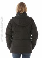 W15 Women's Snowtopia Down Jacket - Black - Columbia Womens Snowtopia Down Jacket (Black) Back                                                                                                    