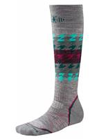 Women's PhD Snowboard Medium Sock - Light Gray - Smartwool Womens PhD Snowboard Medium Sock                                                                                                            