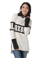 L.A.M.B. Eno Sweater - Stout White - Burton LAMB Eno Sweater - WinterWomen.com