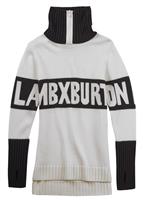 L.A.M.B. Eno Sweater - Stout White - Burton LAMB Eno Sweater - WinterWomen.com