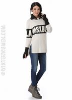 L.A.M.B. Eno Sweater - Stout White - Burton LAMB Eno Sweater - WinterWomen.com