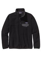  Women's Lightweight Synchilla Snap-T Pullover - Black - Patagonia Womens Lightweight Synchilla Snap-T Pullover - WinterWomen.com