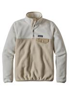  Women's Lightweight Synchilla Snap-T Pullover - Bleached Stone - Patagonia Womens Lightweight Synchilla Snap-T Pullover - WinterWomen.com