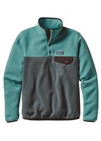  Women's Lightweight Synchilla Snap-T Pullover - Nouveau Green - Patagonia Womens Lightweight Synchilla Snap-T Pullover - WinterWomen.com