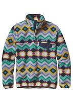  Women's Lightweight Synchilla Snap-T Pullover - Timber Twist / Navy - Patagonia Womens Lightweight Synchilla Snap-T Pullover - WinterWomen.com