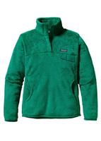  Women's Re-Tool Snap-T Pullover - Impact Green - Impact Green X-Dye - Patagonia Womens Re-Tool Snap-T Pullover - WinterWomen.com