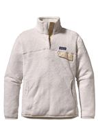  Women's Re-Tool Snap-T Pullover - Raw Linen - White X-Dye - Patagonia Womens Re-Tool Snap-T Pullover - WinterWomen.com