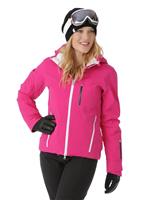 Women's Fraction Jacket - Voila / White / Black - Spyder Womens Fraction Jacket - WinterWomen.com                                                                                                       