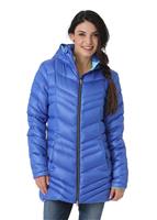  Women's Timeless Long Down Jacket - Bling/Freeze - Spyder Womens Timeless Long Down Jacket - WinterWomen.com