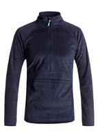 Women's Cascade Fleece - Peacoat Print (BTN0) - Roxy Womens Cascade Fleece - WinterWomen.com                                                                                                          