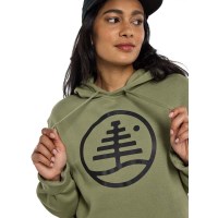 Men's Family Tree Pullover Hoodie - Forest Moss