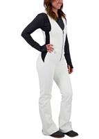 Women's Cybele Softshell Suit - White (16010) - Obermeyer Women's Cybele Softshell Suit - WinterWomen.com