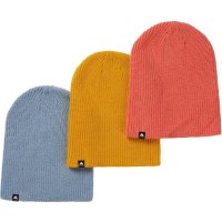 Recycled DND Beanie - 3 Pack - Goldenrod / Dusty Blue / Peach Echo