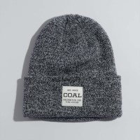 The Uniform Mid Beanie - Black Marl