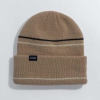 Wayne Beanie - Khaki / Black