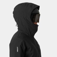 Women's Snowplay Long Insulated Ski Jacket - Black (990)