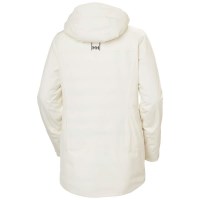 Women's Snowplay Long Insulated Ski Jacket - Snow (047)