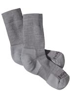 Lightweight Merino Hiking Crew Socks (Feather Grey) - Lightweight Merino Hiking Crew Socks (Feather Grey)