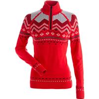 Women's Taos Sweater - Red / White / Black