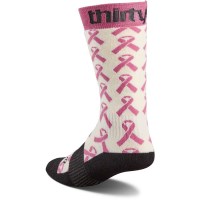 Women's B4BC Merino Sock - Pink / White