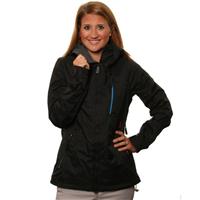 Women's Stone Jacket (Grey) - Black