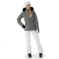 Nils Cosette Faux Fur Parka - Women's - Graphite / White