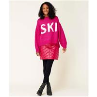 Women's Ski Pullover Sweater - Jazzy Pink (895)